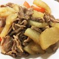 チョコ大好き❤'s cooksnap of when they made 簡単に♪フライパンで♪豚肉と大根煮物.