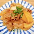 ゆき５'s cooksnap of when they made カブと豚バラのオイスターソース炒め.