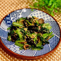なつき☆ミ's cooksnap of when they made 簡単あと一品♪青菜炒め〜桜海老風味〜.