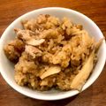 ゆづ七味's cooksnap of when they made 舞茸とお肉の炊き込みご飯.