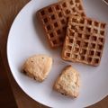 みるく茶's cooksnap of when they made 朝食用 全粒粉ワッフル（アメリカン）.