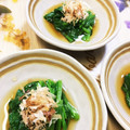オウジリリノエ's cooksnap of when they made ほうれん草のお浸し♪.