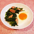 Richland☆Y's cooksnap of when they made ほうれん草とソーセージのバターエッグ.