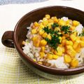 mami＊s's cooksnap of when they made 夏！コーンバターで土鍋ご飯.