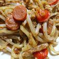 ﾋﾟﾛﾐ♡'s cooksnap of when they made ハムともやしのコスパ焼きそば♪.