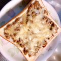 ym_rw78's cooksnap of when they made 絶品！ハマる！納豆チーズトースト.