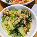 aokin0u0's cooksnap of when they made 納豆小松菜油揚げのサッパリ和え.