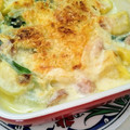 ちょこ＊choco's cooksnap of when they made さつまいもとほうれん草のグラタン.