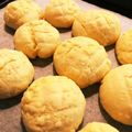 クック46ネコ's cooksnap of when they made HMでメロンパンクッキー 子供おやつ.