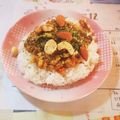 ちゃいこいちご's cooksnap of when they made 受験生応援ごはん☆さば缶ドライカレー.