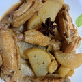 KUUUUUUMIN's cooksnap of when they made 手羽先と大根のこっくり煮物♡.