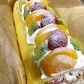 フルット's cooksnap of when they made 誕生日に苺のふわふわシフォンロールケーキ.