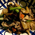Leten116's cooksnap of when they made ター菜とザーサイの炒め物.