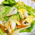 リデルさんさんご's cooksnap of when they made レタスとちくわのあっさり炒め.