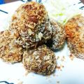 ゆり1001's cooksnap of when they made じゃがいも無し！リメイクカレーコロッケ.