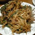 みゆきどん's cooksnap of when they made ぽん酢で食べる♡もやしとニラのかき揚げ.