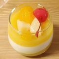 暇人なお's cooksnap of when they made 超時短!20分でしましまオレンジゼリー.