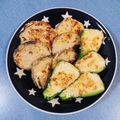 クックUSPNOC☆'s cooksnap of when they made ♡レンコンはんぺんチーズ包み焼き♡.