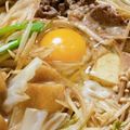 りーとぽん's cooksnap of when they made すき焼きうどん.