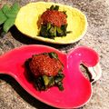 ＮＦＲの南仏キッチン's cooksnap of when they made ニラのお浸し。マスタード醤油でどうぞ.