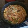 natsu614's cooksnap of when they made 失敗しないスペインオムレツの焼き方.