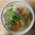 かおり♡♡♡'s cooksnap of when they made 野菜たっぷり！長崎ちゃんぽん風スープ.