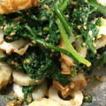 さとっちにゃん's cooksnap of when they made 春菊とちくわのごま和え*副菜お弁当にも.