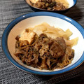misatona's cooksnap of when they made 牛肉と玉ねぎだけですき焼き風✿.