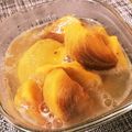 ミキフィルデン's cooksnap of when they made 桃缶みたいな柿～♪♪.