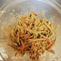 たかこぶんぶん's cooksnap of when they made 冷凍ごぼうにんじんミックスでごぼうサラダ.