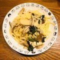 古畑ぬん三郎's cooksnap of when they made 超簡単です☆大葉と木ノ子の和風パスタ♪.