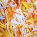 クックTTMYCD☆'s cooksnap of when they made お正月おせちにも。柿･大根･人参☆なます.
