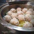 inyako's cooksnap of when they made もち米シュウマイ.
