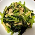mmcats's cooksnap of when they made 小松菜と油揚げの煮物.