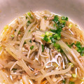 rocky6969's cooksnap of when they made もやしと豚ひき肉の食べる中華風スープ鍋.