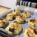 なーすけ☆★'s cooksnap of when they made 簡単リクエスト☆チョコ＆バナナスコーン.