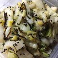 momonaomam's cooksnap of when they made 簡単っ♪白菜のピリ辛おひたし.