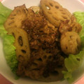 ★ほーちゃん★'s cooksnap of when they made 豚肉と蓮根のさっぱりにんにく醤油炒め。.