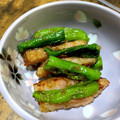 ○●ちょこ●○'s cooksnap of when they made ししとうとベーコンのごま和え.