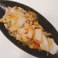 ソーダくん's cooksnap of when they made 超簡単♪春雨入り豚と白菜のオイスター蒸し.