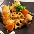 ぷゆら☆'s cooksnap of when they made 簡単☆手羽先と蓮根の煮物.