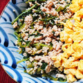 monjimari's cooksnap of when they made 大根の葉と挽き肉の甘辛炒め.