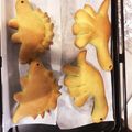 まさにりーちゃん's cooksnap of when they made 恐竜パン♪　ブラキオサウルス.