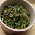 りよんじゃ's cooksnap of when they made かぶの葉とちりめんじゃこのふりかけ.