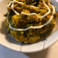 こむぎこはるばる's cooksnap of when they made 【レンジで簡単】かぼちゃのカレーマヨ風味.
