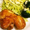 ☆mamingo☆'s cooksnap of when they made 簡単！鶏もも肉てりやき♪クリスマスの夕食.