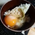 curisupin's cooksnap of when they made 大人TKG☆麺つゆワサビ卵かけご飯☆.