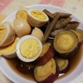 クック0UQ98I☆'s cooksnap of when they made 簡単♪サツマイモと卵の煮物.