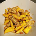 まんまるレン's cooksnap of when they made さつまいもとゴボウの甘辛だれ.
