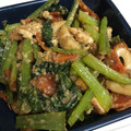 ひよこひよひよ's cooksnap of when they made 厚揚げとコマツナのごまみそ炒め.